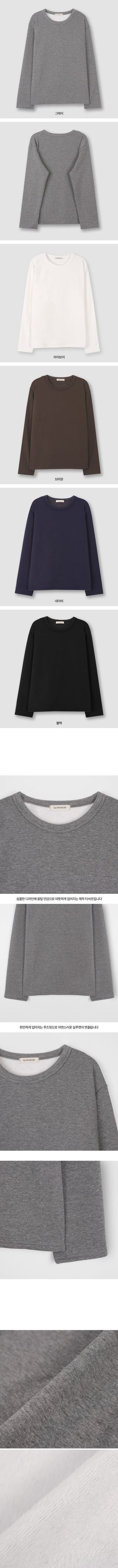 Winter brushed T-shirt - 5 colors