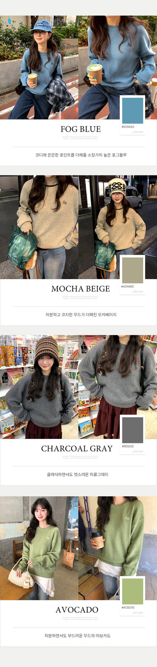 (2 colors) Loose-fit wool check shirt