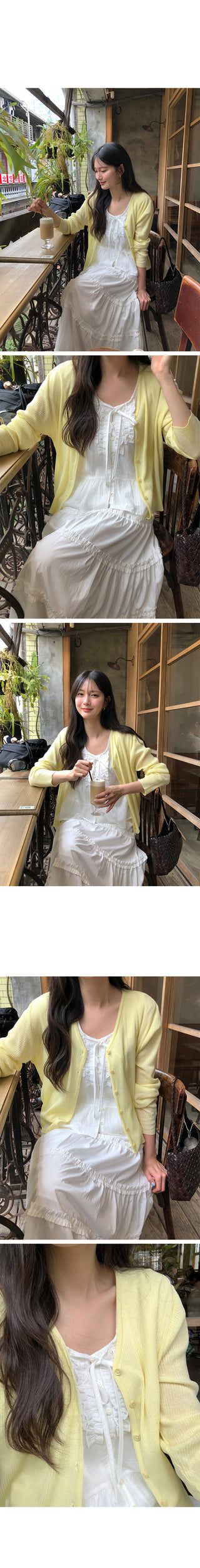 [3 colors] Frill Blouse