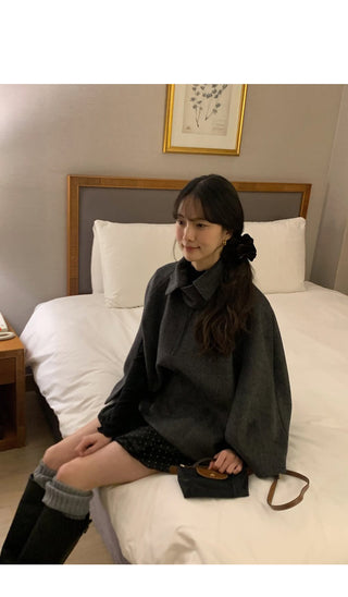 (3 colors) Cape Coat