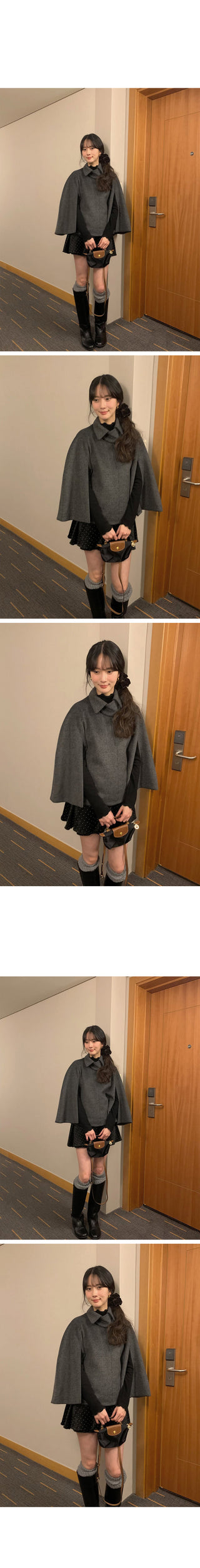 (3 colors) Cape Coat