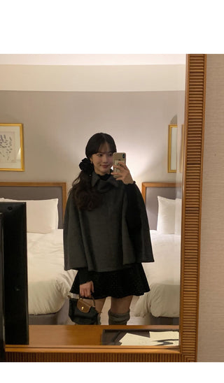 (3 colors) Cape Coat