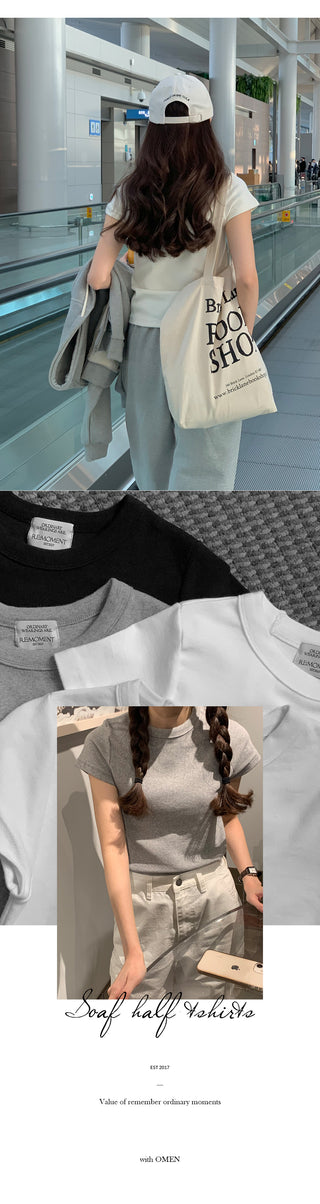 Soap short-sleeved T-shirt, 9 colors!