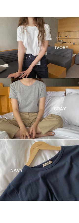 everyday modal t-shirt 3color!