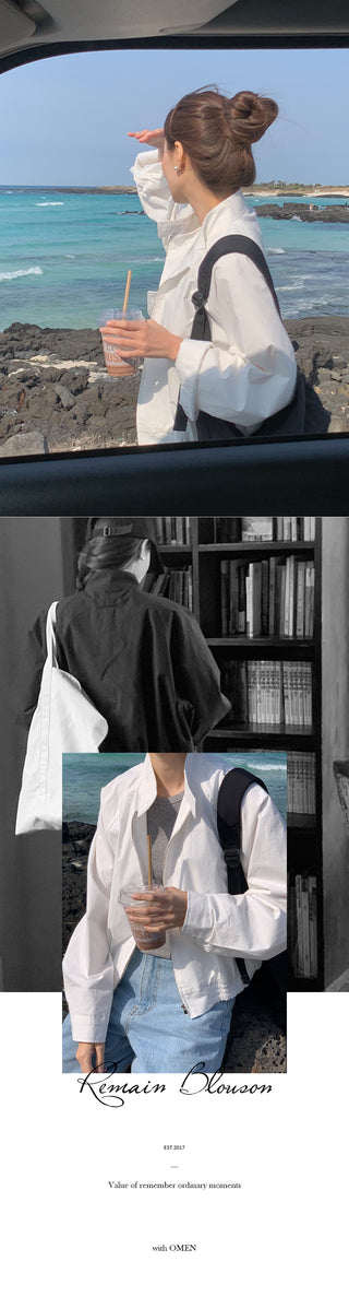 Remain Cotton Blouson