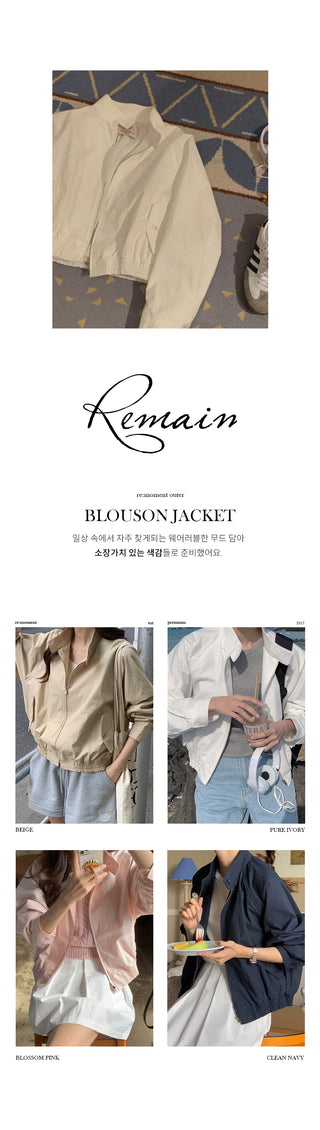 Remain Cotton Blouson