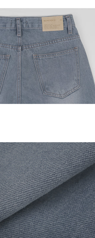 Fog Blue Denim Shorts - Size 4