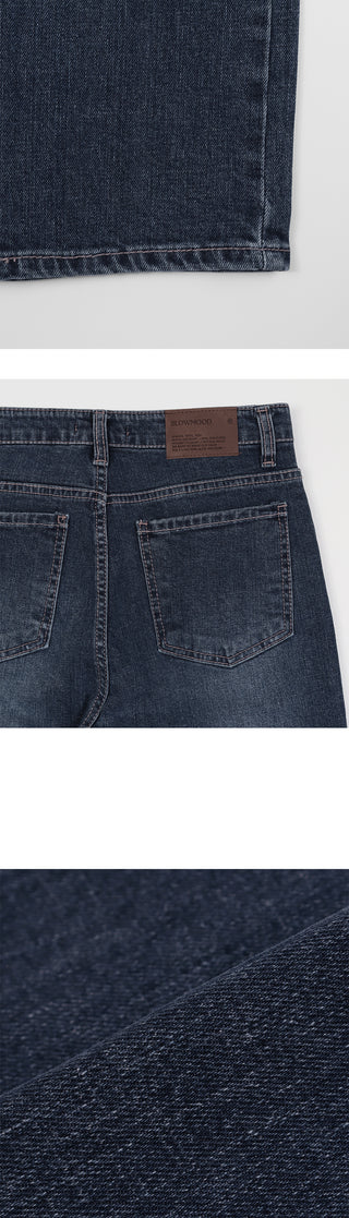 (basic/long) Land Dark Denim Pants