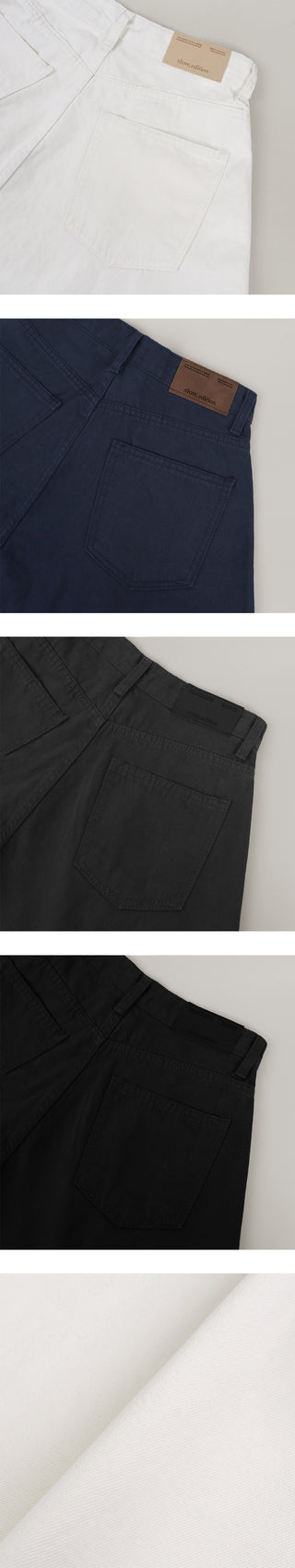 (Short/Basic/Long) (5 colors) Cotton Slacks Pants