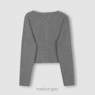 Detail Slim Cardigan