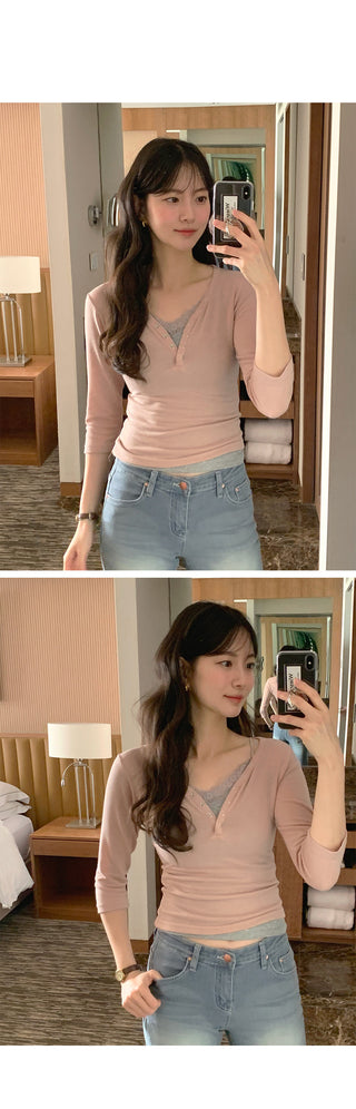 (3 colors) Lace String Camisole