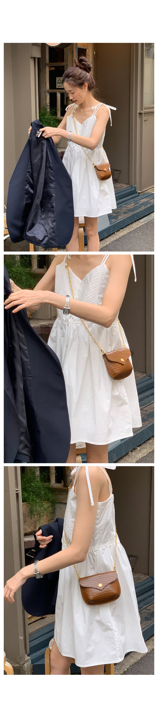 Bubbly lace-trimmed dress, 2 colors!