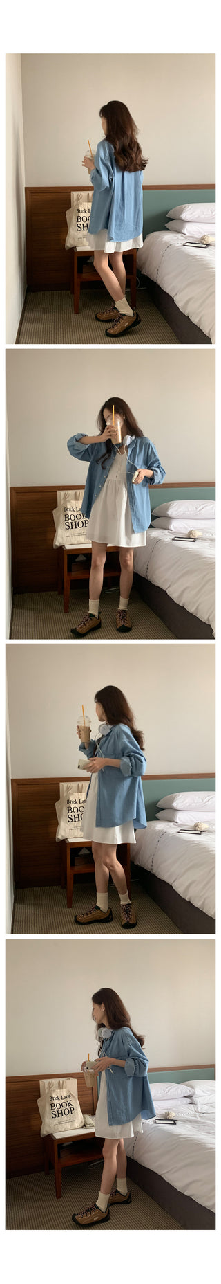 Bubbly lace-trimmed dress, 2 colors!