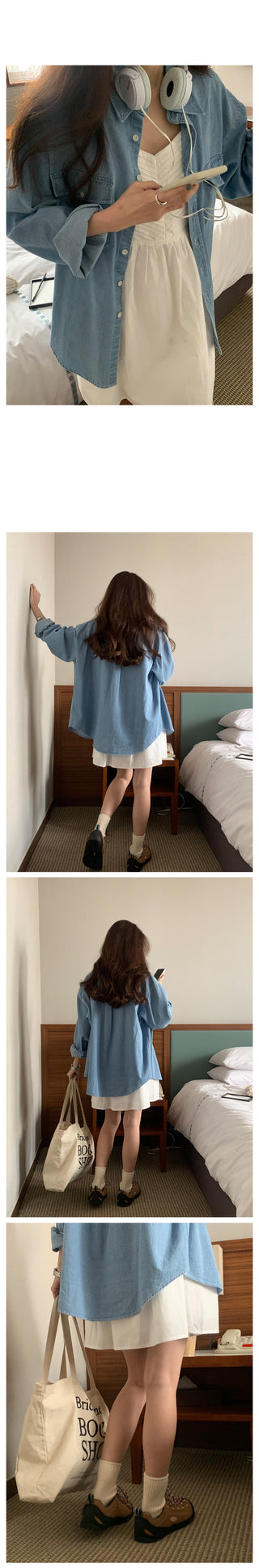 Bubbly lace-trimmed dress, 2 colors!