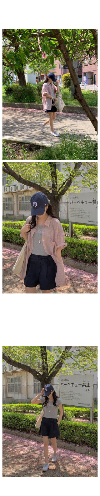 Pleated Chino Shorts