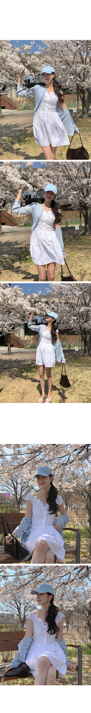 Short blouse dress