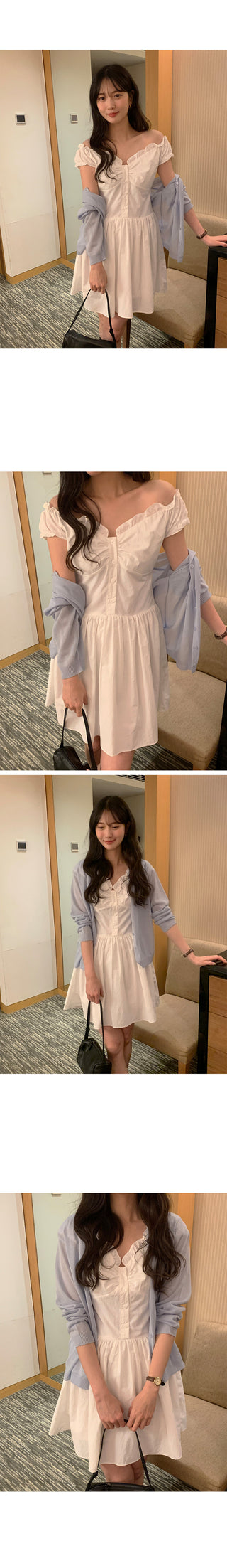 Short blouse dress