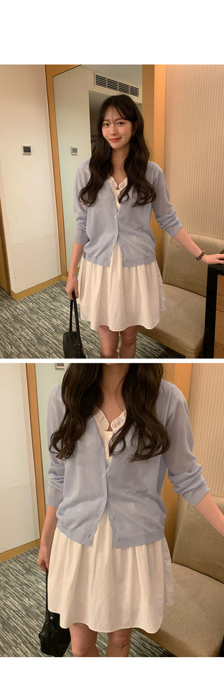 Short blouse dress