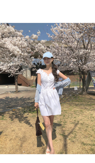Short blouse dress