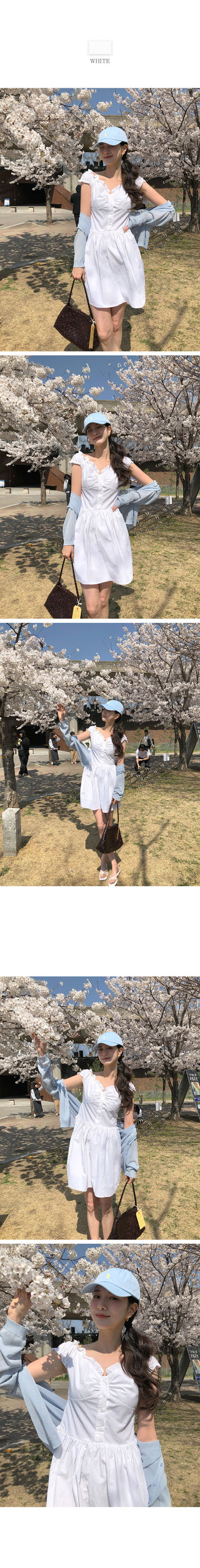 Short blouse dress