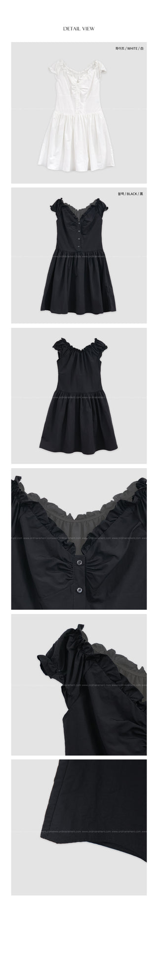 Short blouse dress