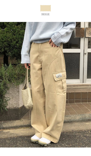 Multi-panel cargo pants