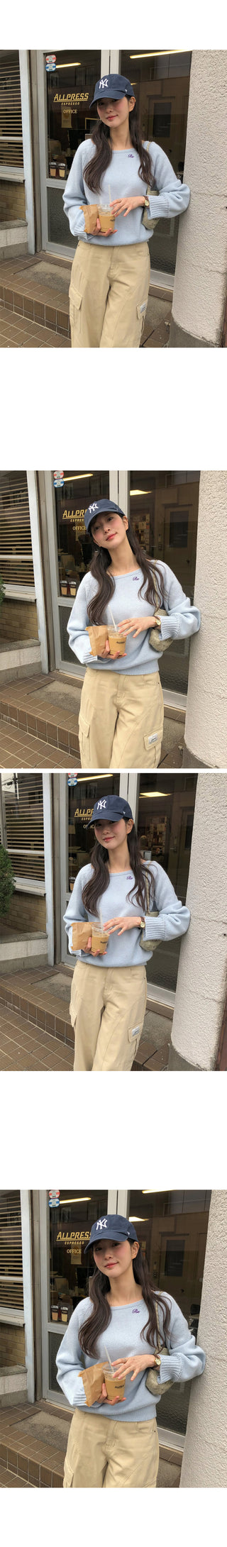 Multi-panel cargo pants