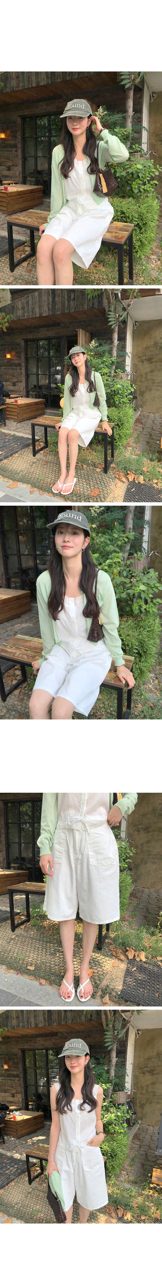[2 colors] Bermuda Cotton Pants