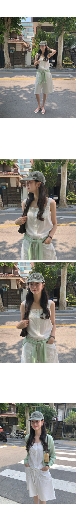 [2 colors] Bermuda Cotton Pants