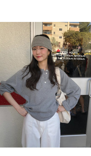 Wide cotton pants