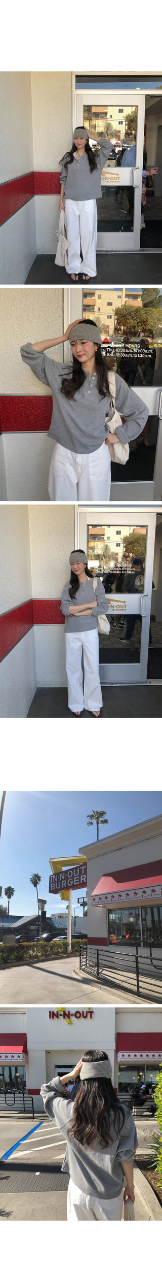 Wide cotton pants