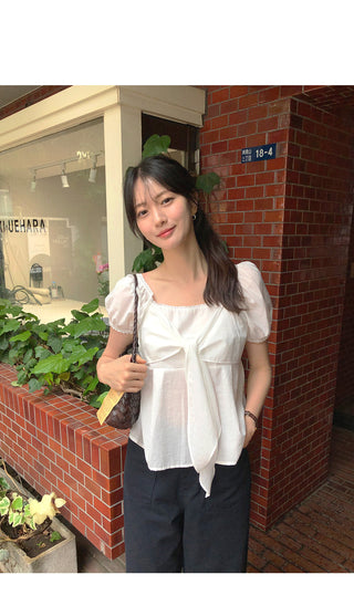 Wide cotton pants