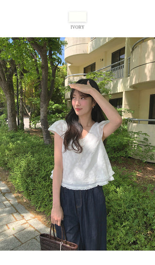 Embroidered blouse