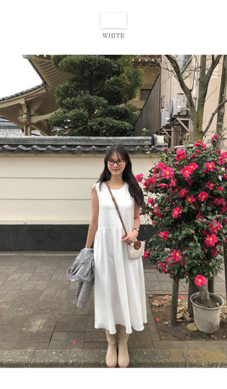 (2 colors) Layered Camisole Dress