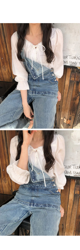Layered overalls