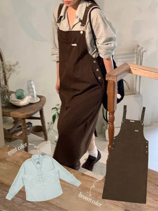 Oversized check shirt