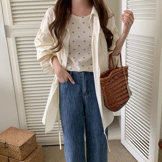 Cotton Ribbon Blouse