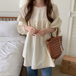 Cotton Ribbon Blouse