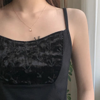 Velvet Ribbon Sleeveless