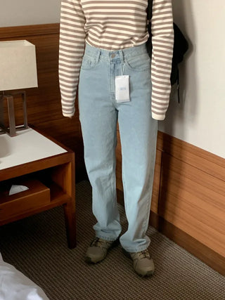 Weekly Stripe Border Pattern T-Shirt