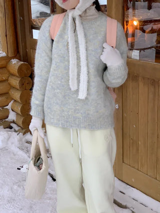 Shooting Star Oversized Wool Knit