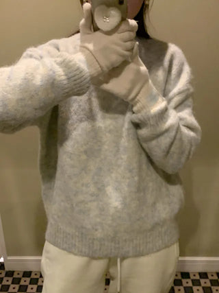 Shooting Star Oversized Wool Knit