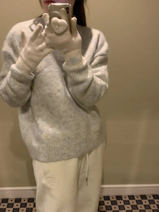 Shooting Star Oversized Wool Knit