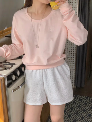 Round Loose Fit Sweatshirt (4c)