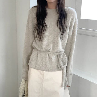 Boat neck knit