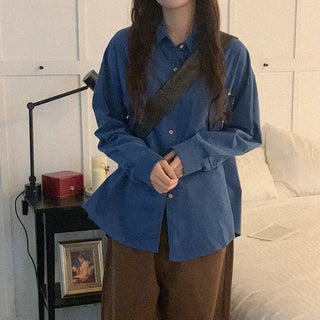 Peach cotton shirt
