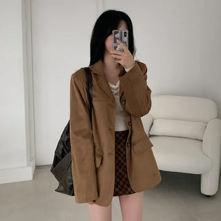 Layered long jacket