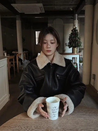 Basic Shearling Jacket