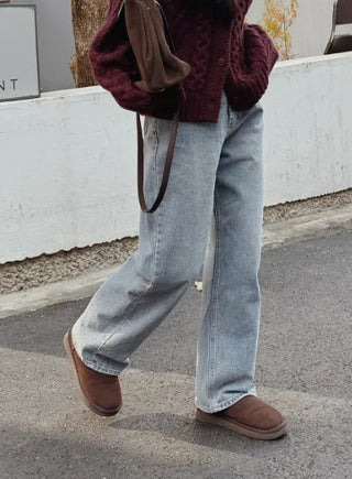 Classic denim pants