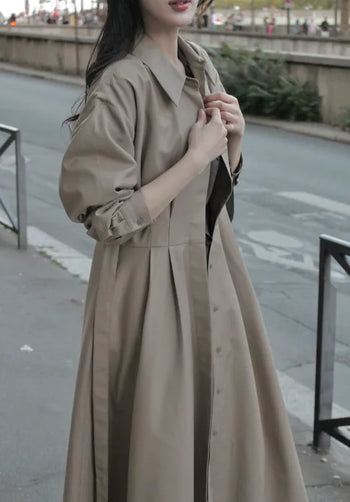 Trench Long Dress
